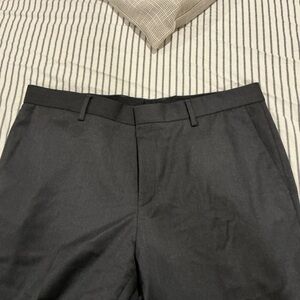 Boss Charcoal Flat Front Shorts
